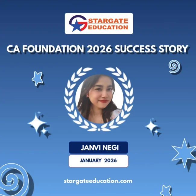 CA Foundation 2026 Result_JANVI-NEGI